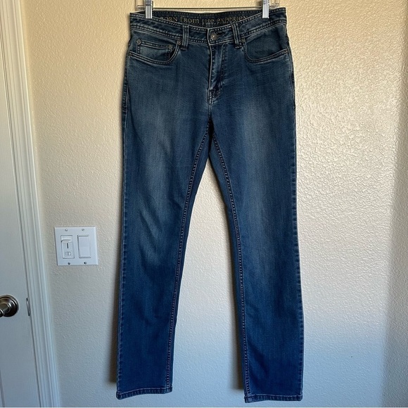 Prana Blue Wash Slim Fit Organic Cotton Blend Men’s Jeans 30 X 32 - Picture 4 of 12